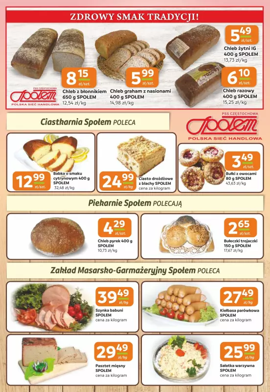 Społem Częstochowa - gazetka promocyjna Gazetka   - strona 2
