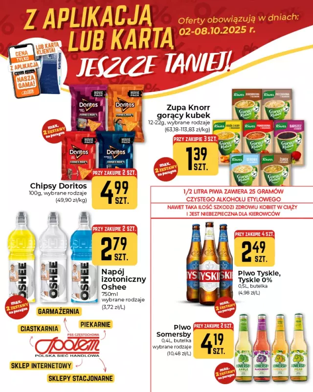 Społem Częstochowa - gazetka promocyjna Plakaty promocyjne  