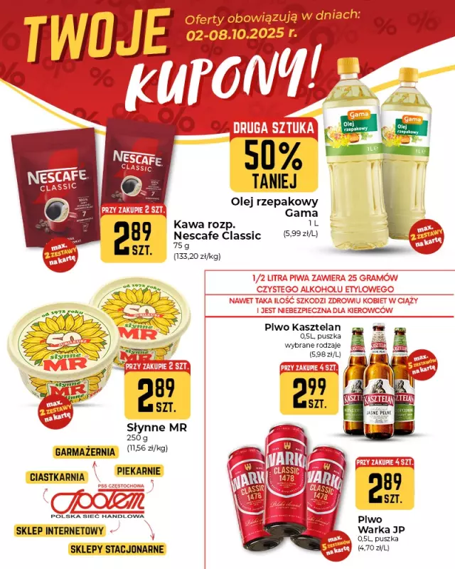 Społem Częstochowa - gazetka promocyjna Plakaty promocyjne   - strona 2