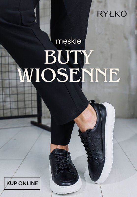 Ryłko - gazetka promocyjna Męskie buty wiosenne od wtorku 06.05 