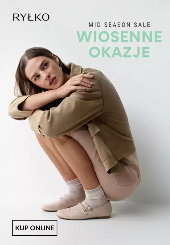 Ryłko - gazetka promocyjna Mid Season Sale od poniedziałku 12.05 