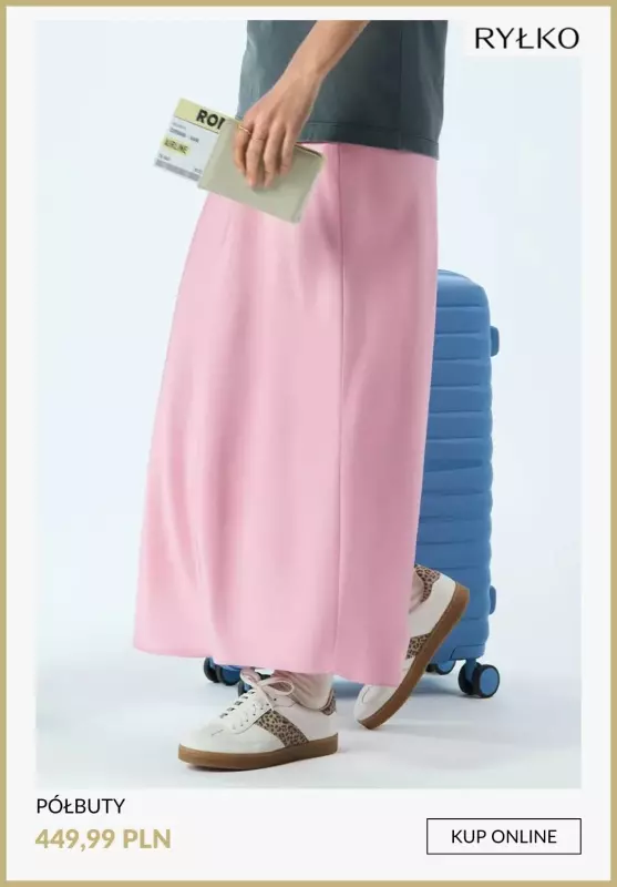 Ryłko - gazetka promocyjna Półbuty damskie - super oferty! od wtorku 20.05  - strona 3