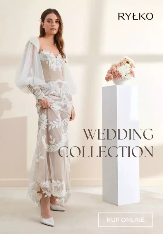 Ryłko - gazetka promocyjna Wedding Collection dla niej od środy 21.05 