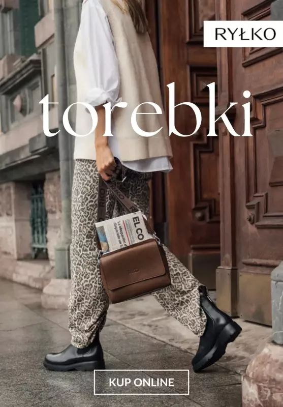 Ryłko - gazetka promocyjna Torebki w super cenach! od poniedziałku 09.06 