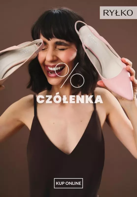Ryłko - gazetka promocyjna Czółenka - PROMOCJE od soboty 14.06 