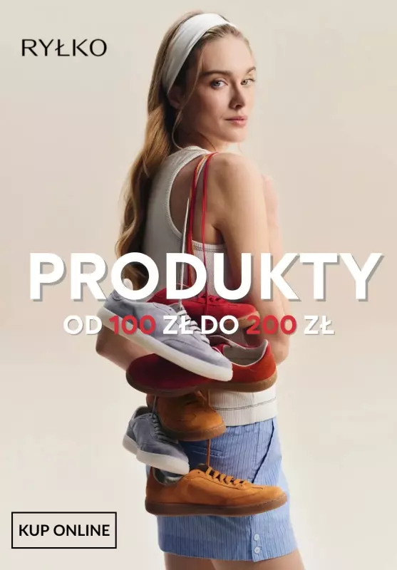 Ryłko - gazetka promocyjna Produkty od 100 - 200 zł od czwartku 03.07 