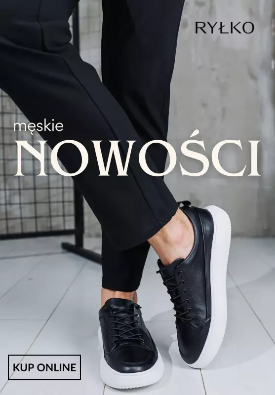 Ryłko - gazetka promocyjna Męskie NOWOŚCI od soboty 12.07 