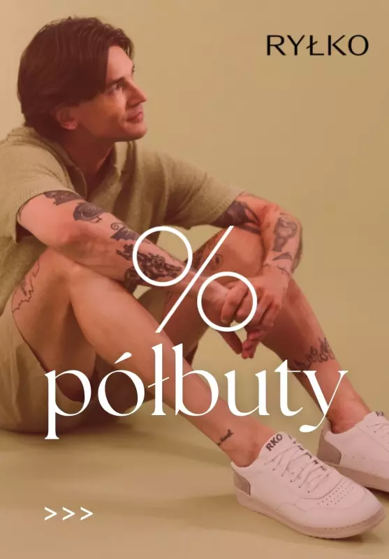Ryłko - gazetka promocyjna Półbuty męskie - SALE  