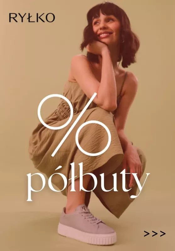 Ryłko - gazetka promocyjna Półbuty dla niej - PROMOCJE od czwartku 31.07 