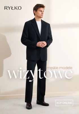 Ryłko - gazetka promocyjna Męskie modele WIZYTOWE od wtorku 12.08 