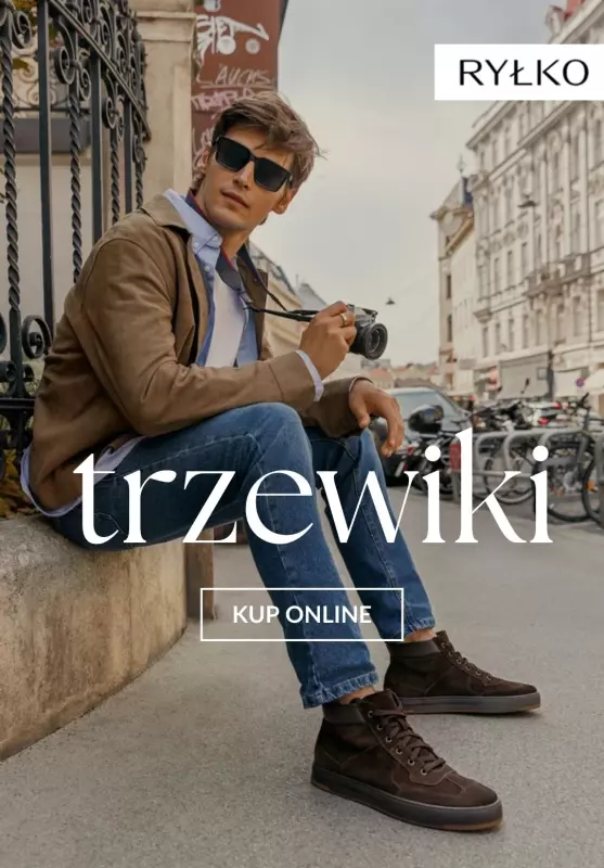 Ryłko - gazetka promocyjna TRZEWIKI męskie od środy 03.09 do środy 10.09