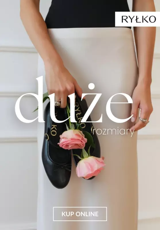 Ryłko - gazetka promocyjna Duże rozmiary od piątku 19.09 