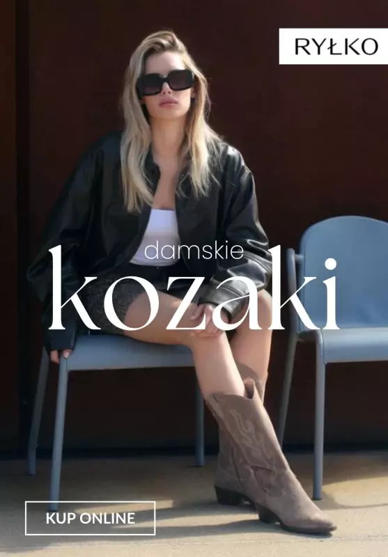 Ryłko - gazetka promocyjna KAZAKI damskie od czwartku 09.10 