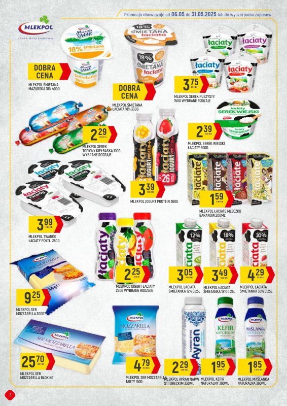 Delikatesy Piotruś Pan - gazetka promocyjna Gazetka od środy 07.05 do soboty 31.05 - strona 2