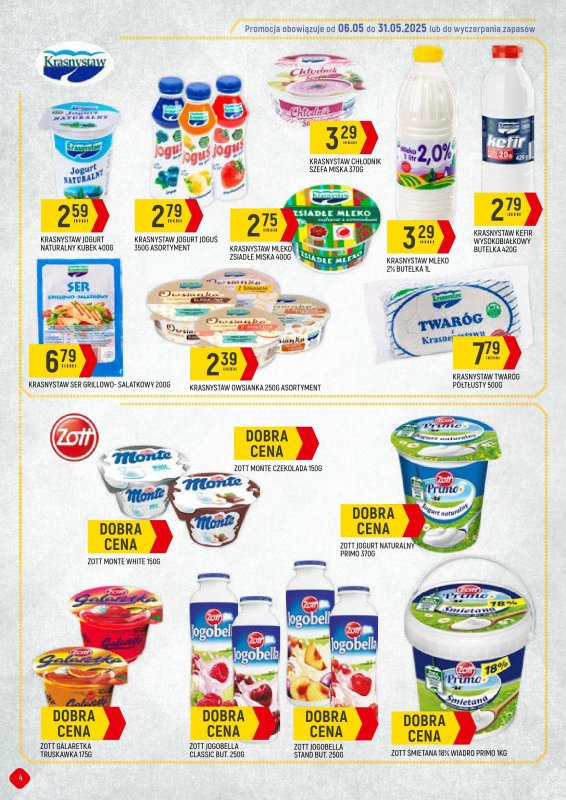 Delikatesy Piotruś Pan - gazetka promocyjna Gazetka od środy 07.05 do soboty 31.05 - strona 4