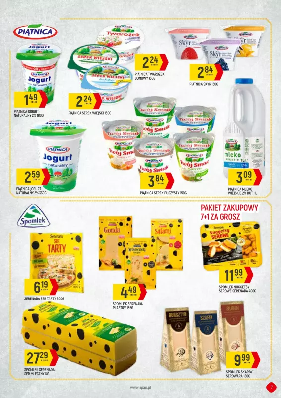 Delikatesy Piotruś Pan - gazetka promocyjna Gazetka od środy 07.05 do soboty 31.05 - strona 7