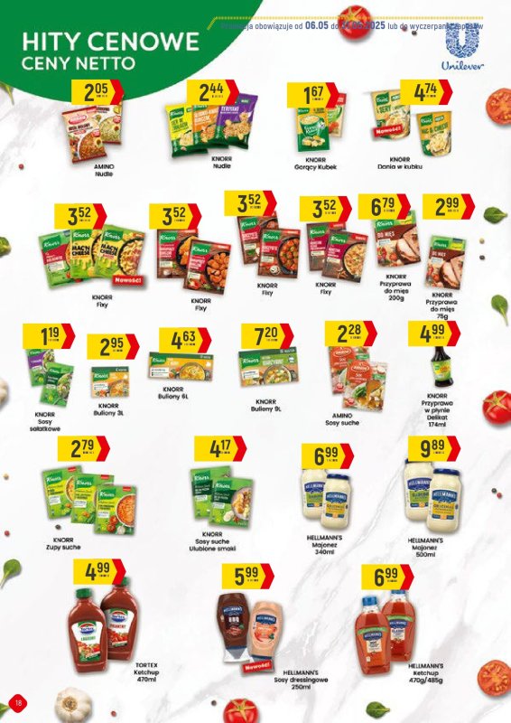 Delikatesy Piotruś Pan - gazetka promocyjna Gazetka od środy 07.05 do soboty 31.05 - strona 18