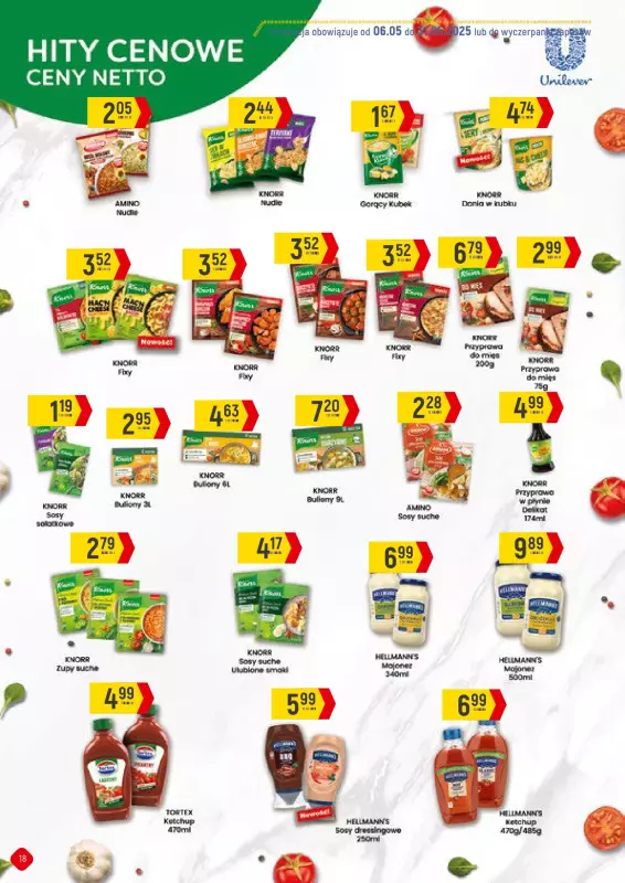 Delikatesy Piotruś Pan - gazetka promocyjna Gazetka od środy 07.05 do soboty 31.05 - strona 18