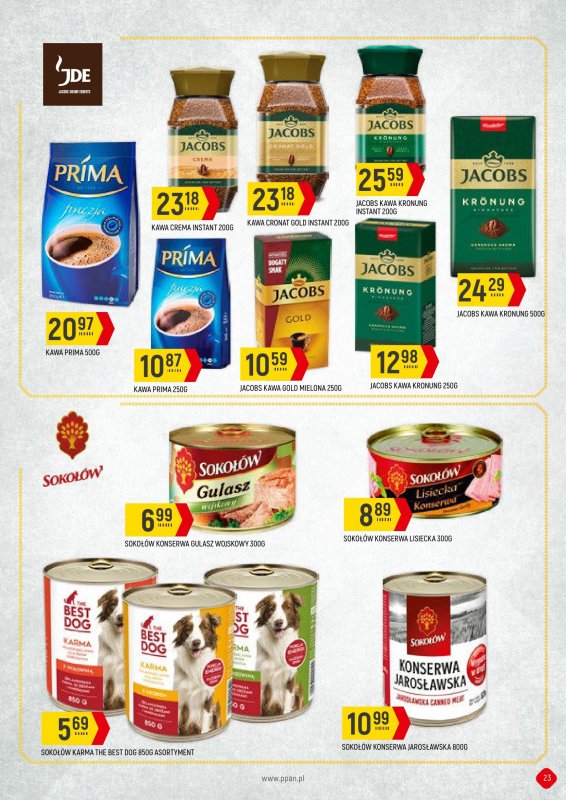 Delikatesy Piotruś Pan - gazetka promocyjna Gazetka od środy 07.05 do soboty 31.05 - strona 23