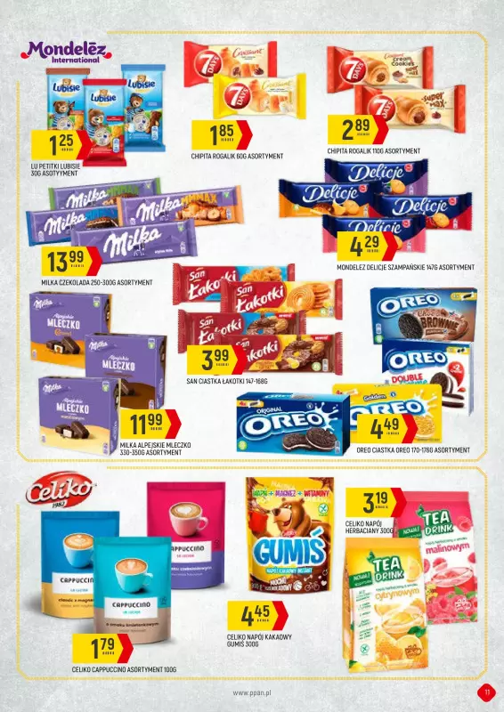 Delikatesy Piotruś Pan - gazetka promocyjna Gazetka od środy 07.05 do soboty 31.05 - strona 11