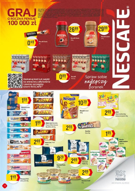Delikatesy Piotruś Pan - gazetka promocyjna Gazetka od środy 07.05 do soboty 31.05 - strona 12