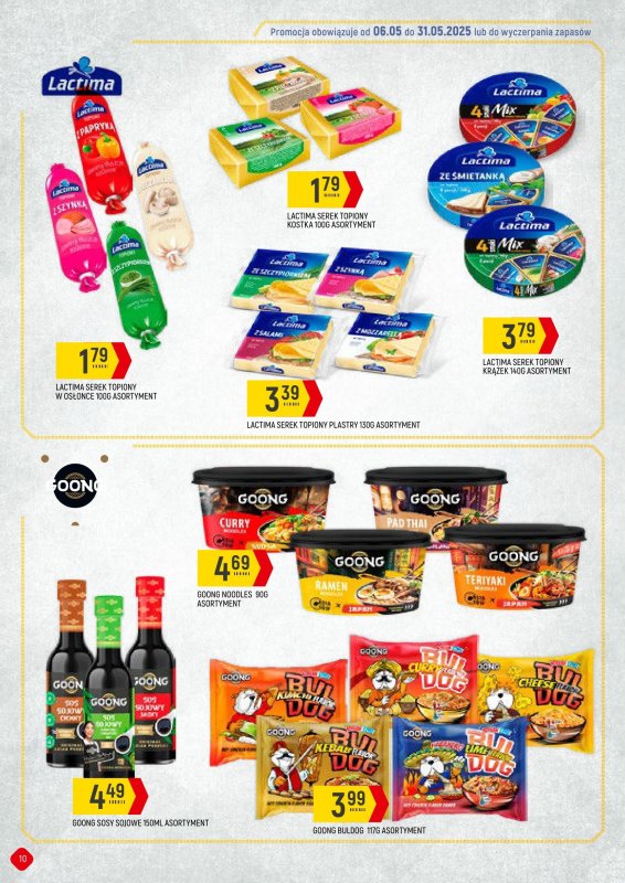 Delikatesy Piotruś Pan - gazetka promocyjna Gazetka od środy 07.05 do soboty 31.05 - strona 10