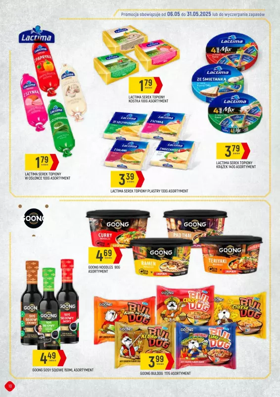 Delikatesy Piotruś Pan - gazetka promocyjna Gazetka od środy 07.05 do soboty 31.05 - strona 10