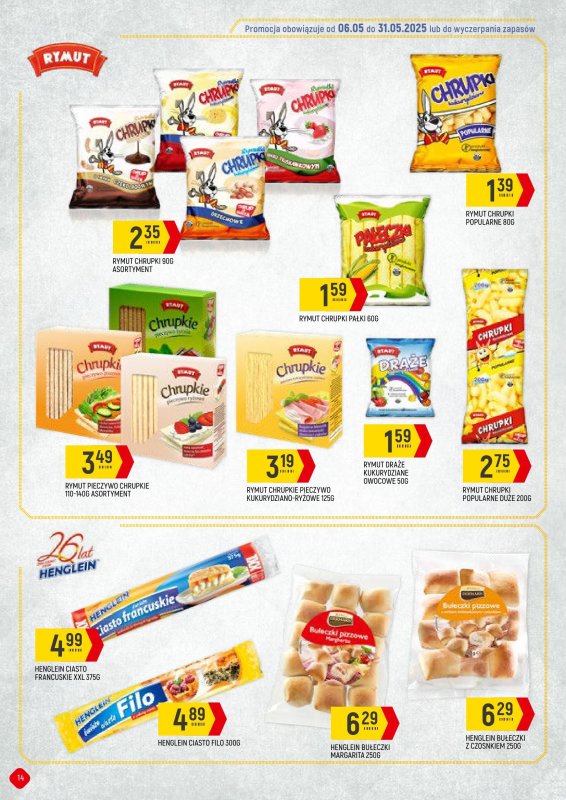 Delikatesy Piotruś Pan - gazetka promocyjna Gazetka od środy 07.05 do soboty 31.05 - strona 14