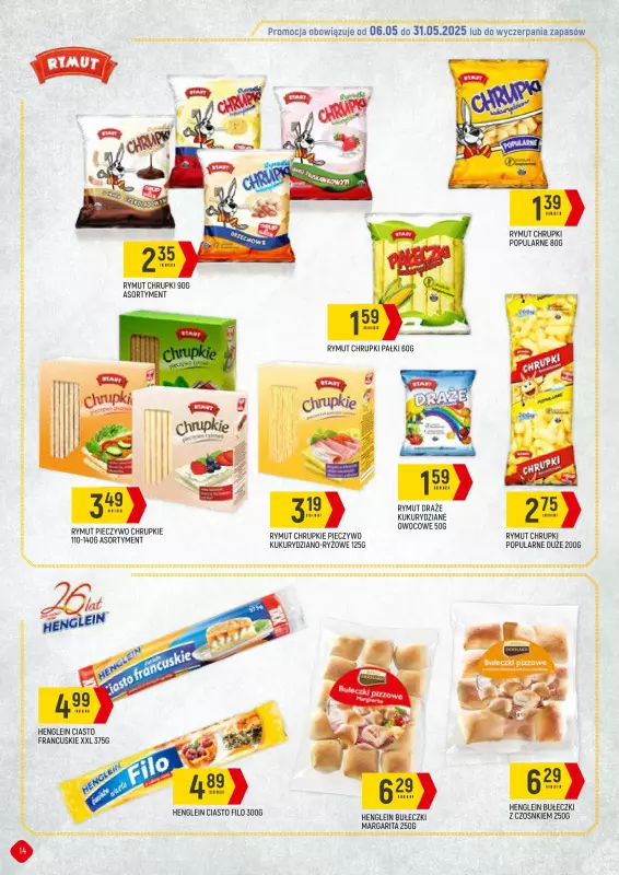 Delikatesy Piotruś Pan - gazetka promocyjna Gazetka od środy 07.05 do soboty 31.05 - strona 14