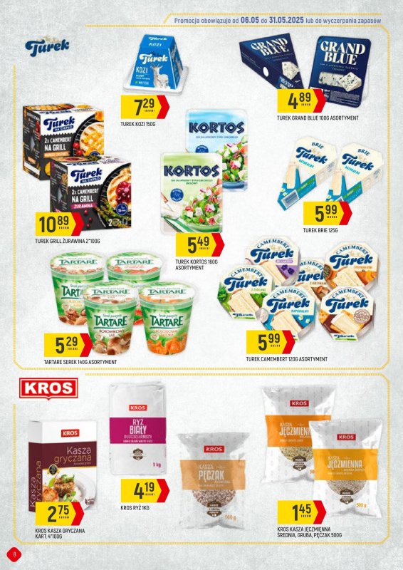 Delikatesy Piotruś Pan - gazetka promocyjna Gazetka od środy 07.05 do soboty 31.05 - strona 8