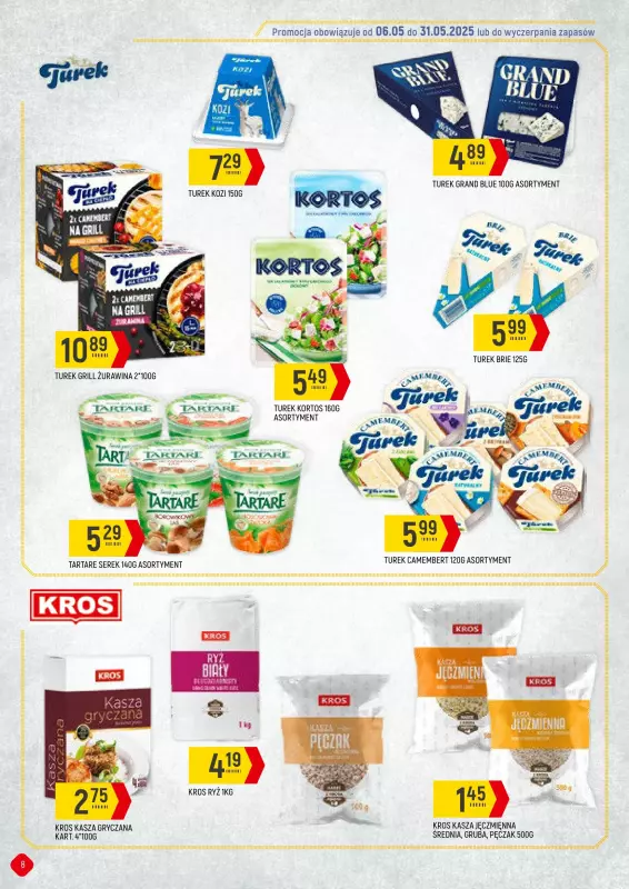 Delikatesy Piotruś Pan - gazetka promocyjna Gazetka od środy 07.05 do soboty 31.05 - strona 8