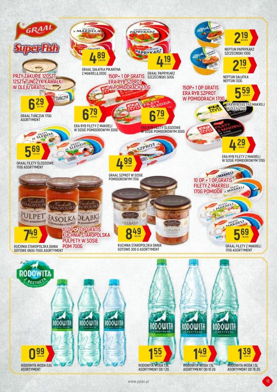 Delikatesy Piotruś Pan - gazetka promocyjna Gazetka od środy 07.05 do soboty 31.05 - strona 15