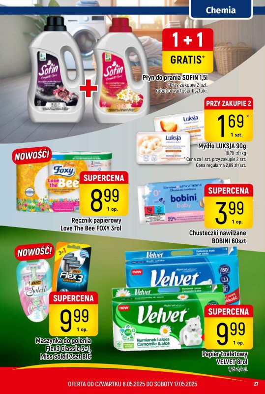 Delikatesy Piotruś Pan - gazetka promocyjna Gazetka od czwartku 08.05 do soboty 17.05 - strona 27