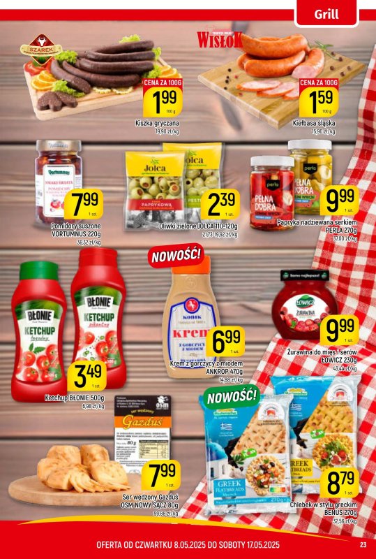 Delikatesy Piotruś Pan - gazetka promocyjna Gazetka od czwartku 08.05 do soboty 17.05 - strona 23