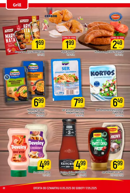 Delikatesy Piotruś Pan - gazetka promocyjna Gazetka od czwartku 08.05 do soboty 17.05 - strona 22