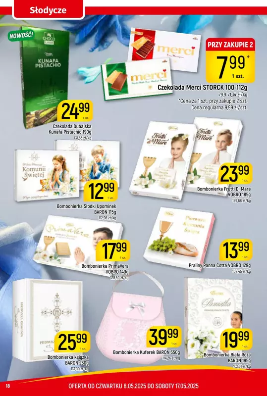 Delikatesy Piotruś Pan - gazetka promocyjna Gazetka od czwartku 08.05 do soboty 17.05 - strona 18