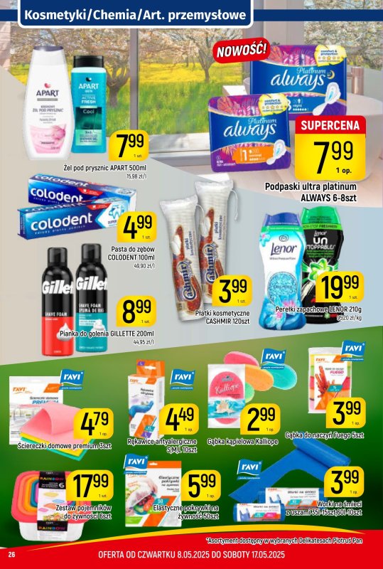 Delikatesy Piotruś Pan - gazetka promocyjna Gazetka od czwartku 08.05 do soboty 17.05 - strona 26