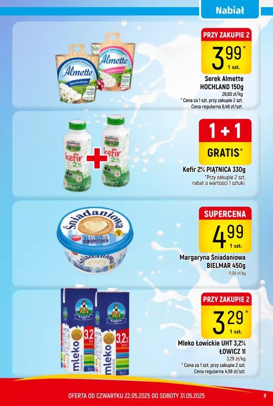 Delikatesy Piotruś Pan - gazetka promocyjna Gazetka od czwartku 22.05 do soboty 31.05 - strona 9