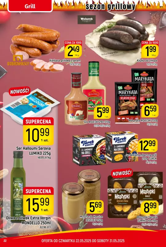 Delikatesy Piotruś Pan - gazetka promocyjna Gazetka od czwartku 22.05 do soboty 31.05 - strona 22
