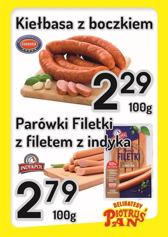 Delikatesy Piotruś Pan - gazetka promocyjna Plakaty promocyjne od czwartku 22.05 do środy 28.05
