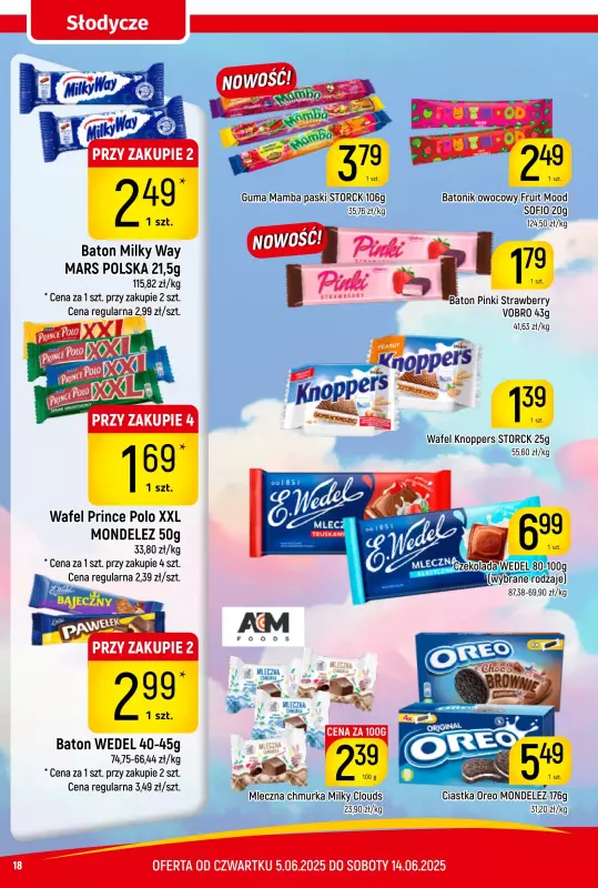 Delikatesy Piotruś Pan - gazetka promocyjna Gazetka od czwartku 05.06 do soboty 14.06 - strona 18