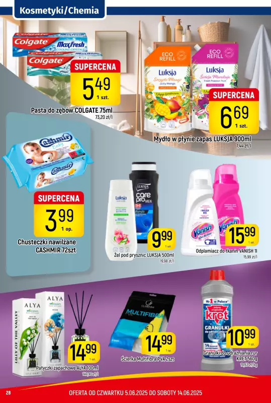 Delikatesy Piotruś Pan - gazetka promocyjna Gazetka od czwartku 05.06 do soboty 14.06 - strona 28