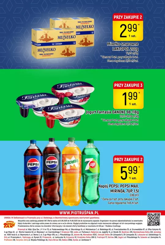 Delikatesy Piotruś Pan - gazetka promocyjna Gazetka od czwartku 05.06 do soboty 14.06 - strona 32