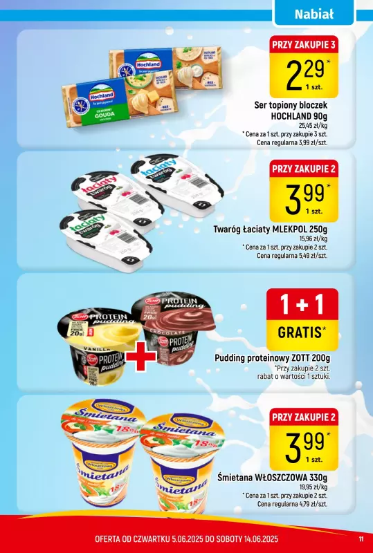 Delikatesy Piotruś Pan - gazetka promocyjna Gazetka od czwartku 05.06 do soboty 14.06 - strona 11