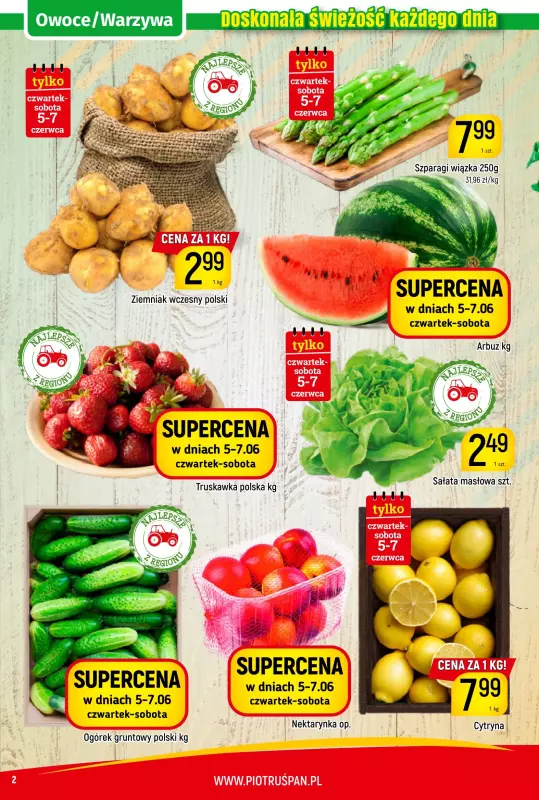 Delikatesy Piotruś Pan - gazetka promocyjna Gazetka od czwartku 05.06 do soboty 14.06 - strona 2
