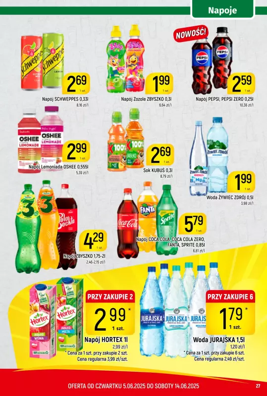 Delikatesy Piotruś Pan - gazetka promocyjna Gazetka od czwartku 05.06 do soboty 14.06 - strona 27