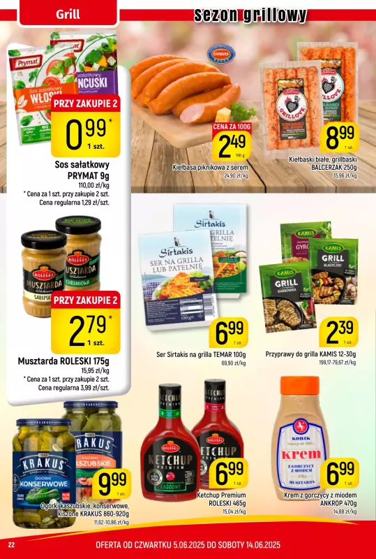 Delikatesy Piotruś Pan - gazetka promocyjna Gazetka od czwartku 05.06 do soboty 14.06 - strona 22