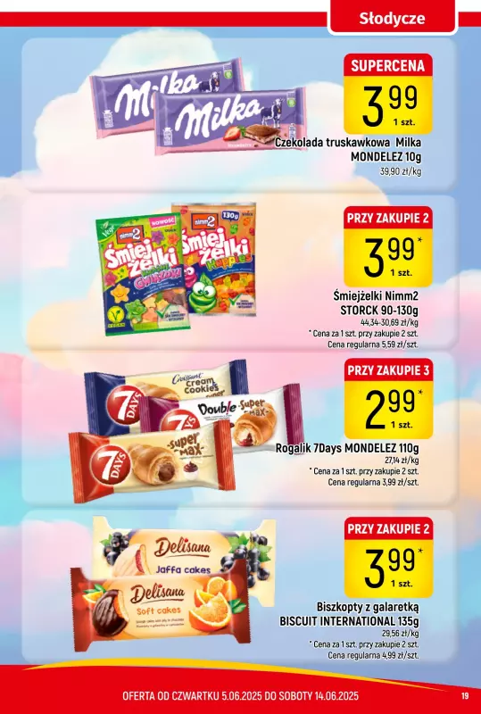 Delikatesy Piotruś Pan - gazetka promocyjna Gazetka od czwartku 05.06 do soboty 14.06 - strona 19