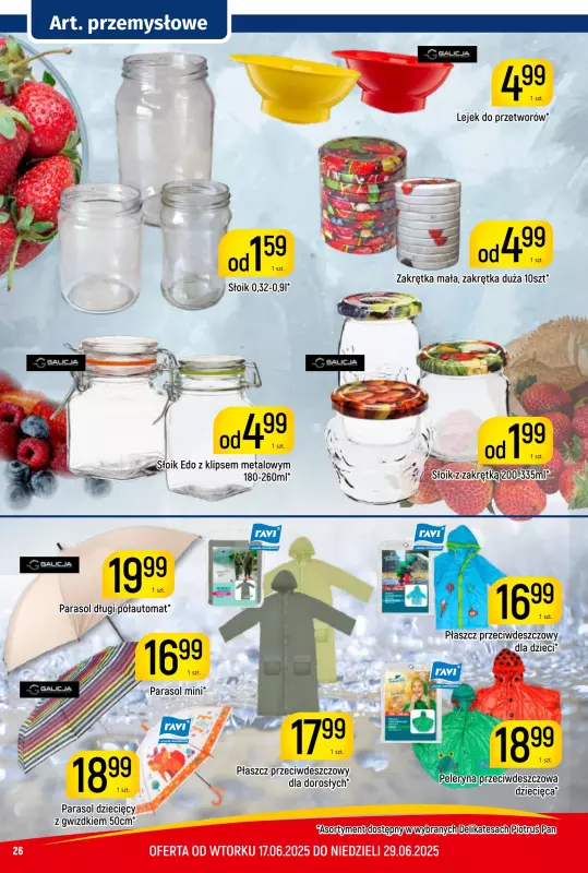 Delikatesy Piotruś Pan - gazetka promocyjna Gazetka od wtorku 17.06 do niedzieli 29.06 - strona 26