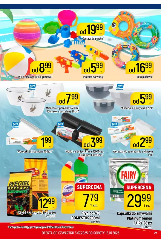 Delikatesy Piotruś Pan - gazetka promocyjna Gazetka od czwartku 03.07 do soboty 12.07 - strona 27